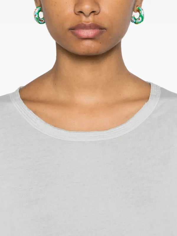 Kristensen Du Nord コットンジャージー Tシャツ | グレー | FARFETCH JP