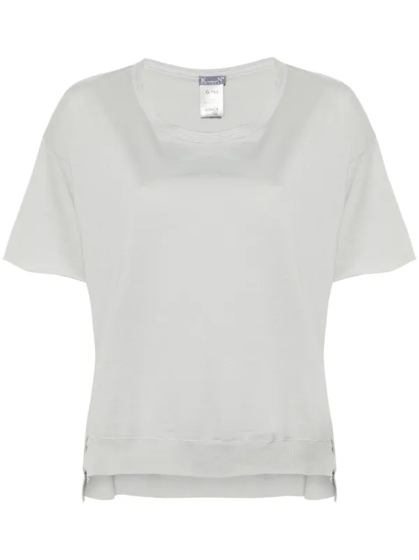 Kristensen Du Nord コットンジャージー Tシャツ | グレー | FARFETCH JP