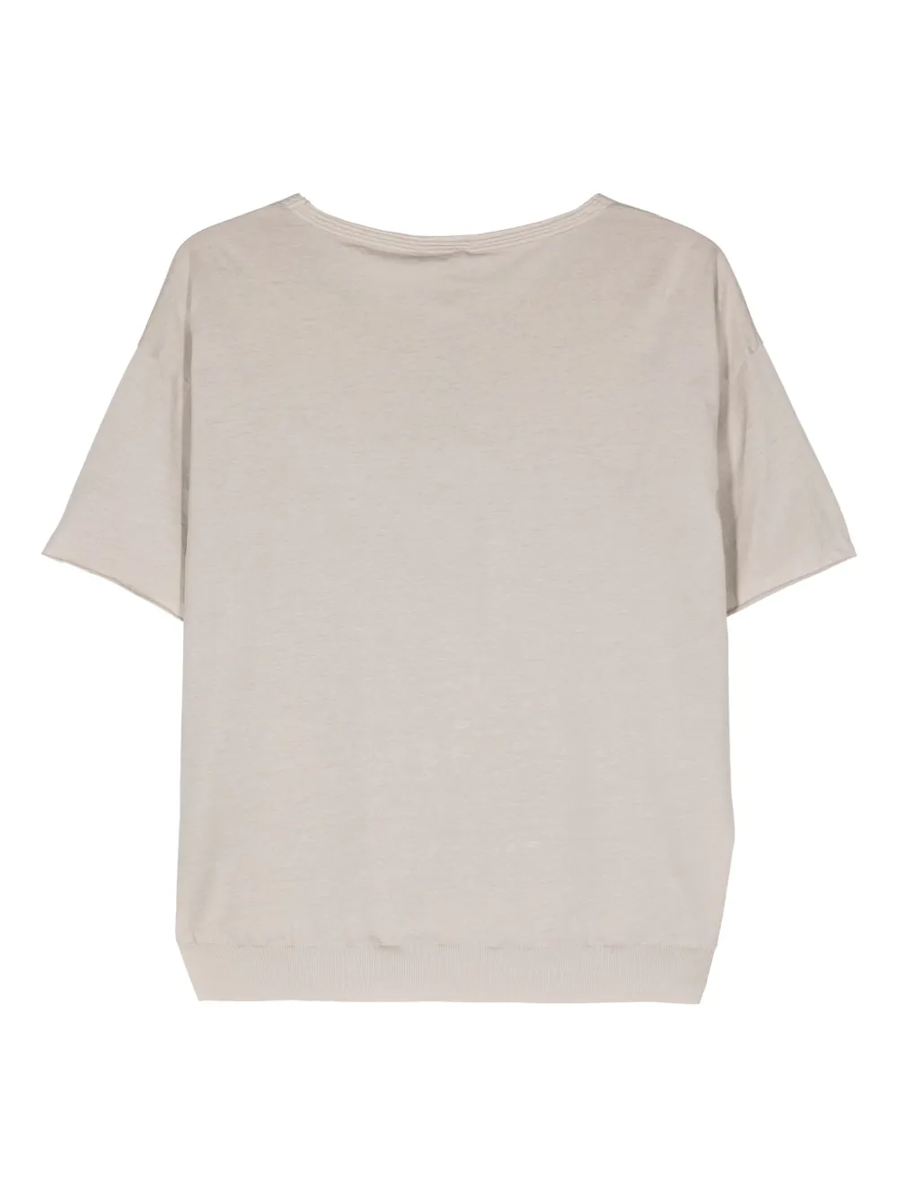 Kristensen Du Nord T-shirt met uitgesneden details - Bruin