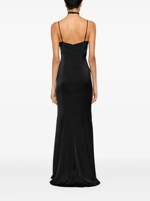 Blugirl sleeveless satin maxi dress RA4122T1942 - 3