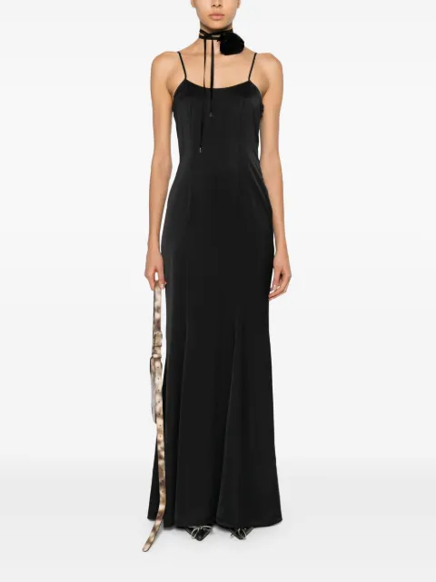 Blugirl sleeveless satin maxi dress RA4122T1942 - 1