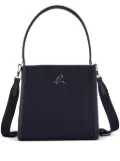 agnès b. logo-appliqué tote bag - Blue
