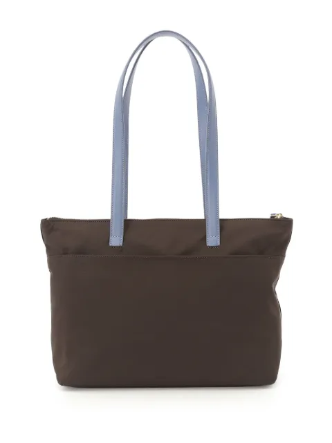 agnès b. logo-lettering two-tone tote bag P193VNS1 - 1