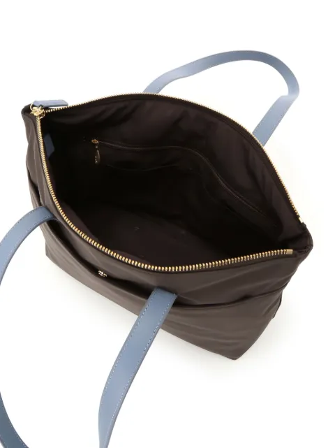 agnès b. logo-lettering two-tone tote bag P193VNS1 - 2