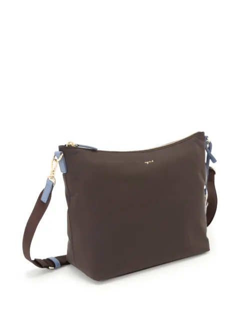 agnès b. logo-lettering two-tone crossbody bag O850VNS1 - 2