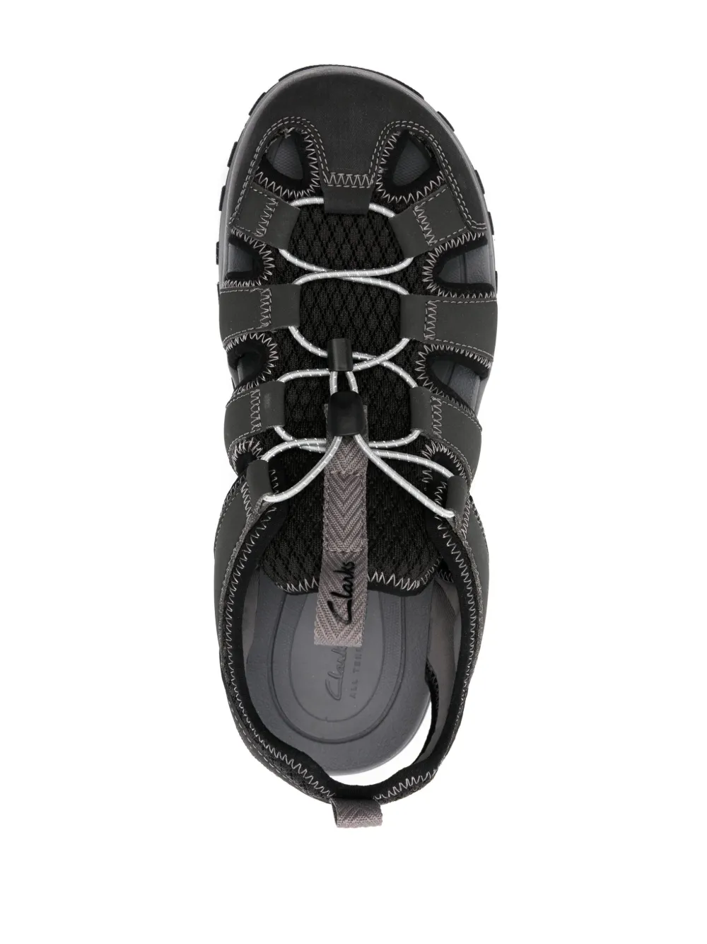 Clarks ATL Trek Wave sandals Black