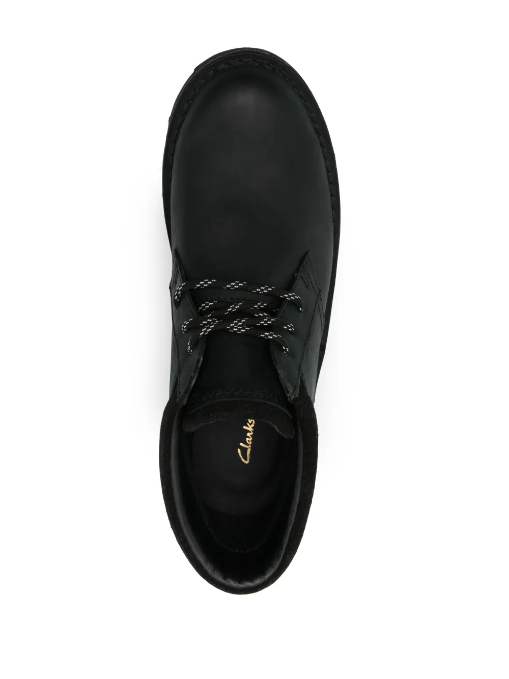 Clarks Corston DB WP leather boots Black