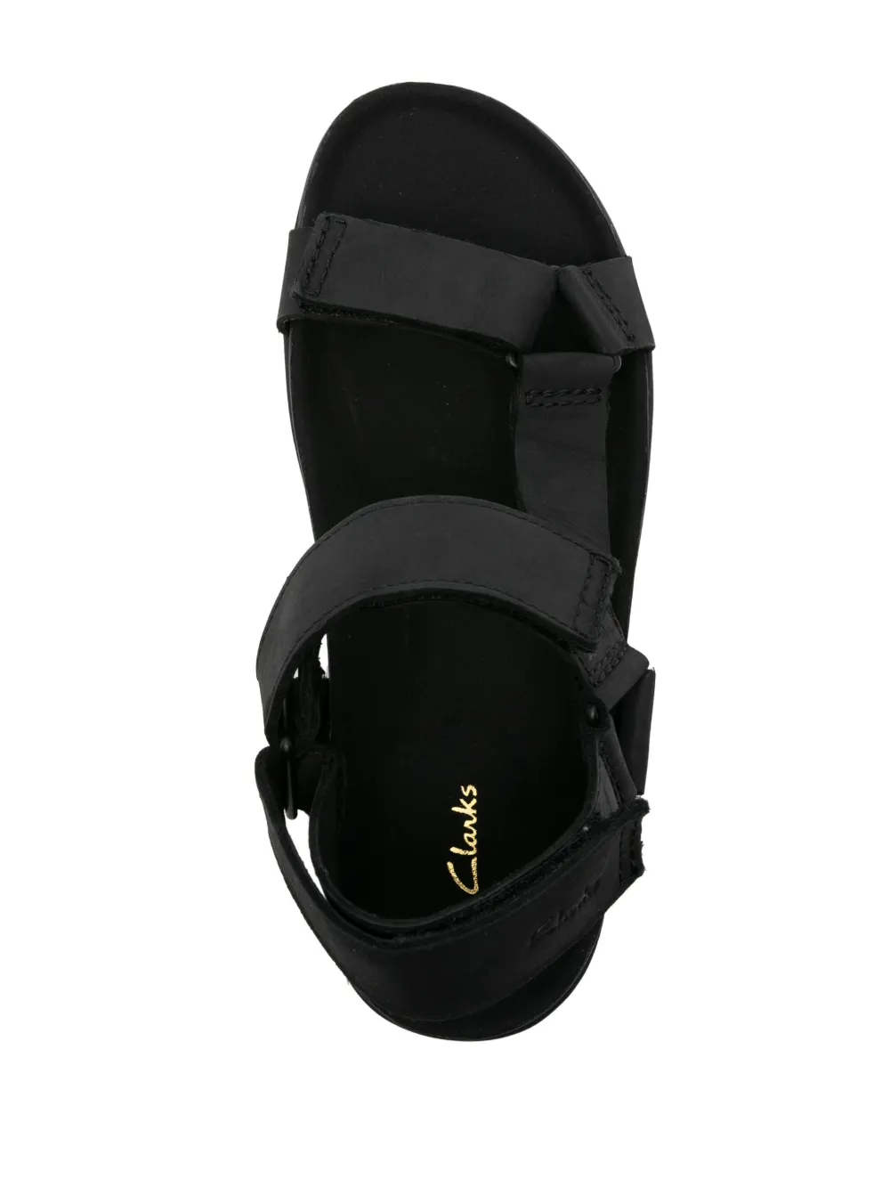 Clarks Sunder range sandals Black