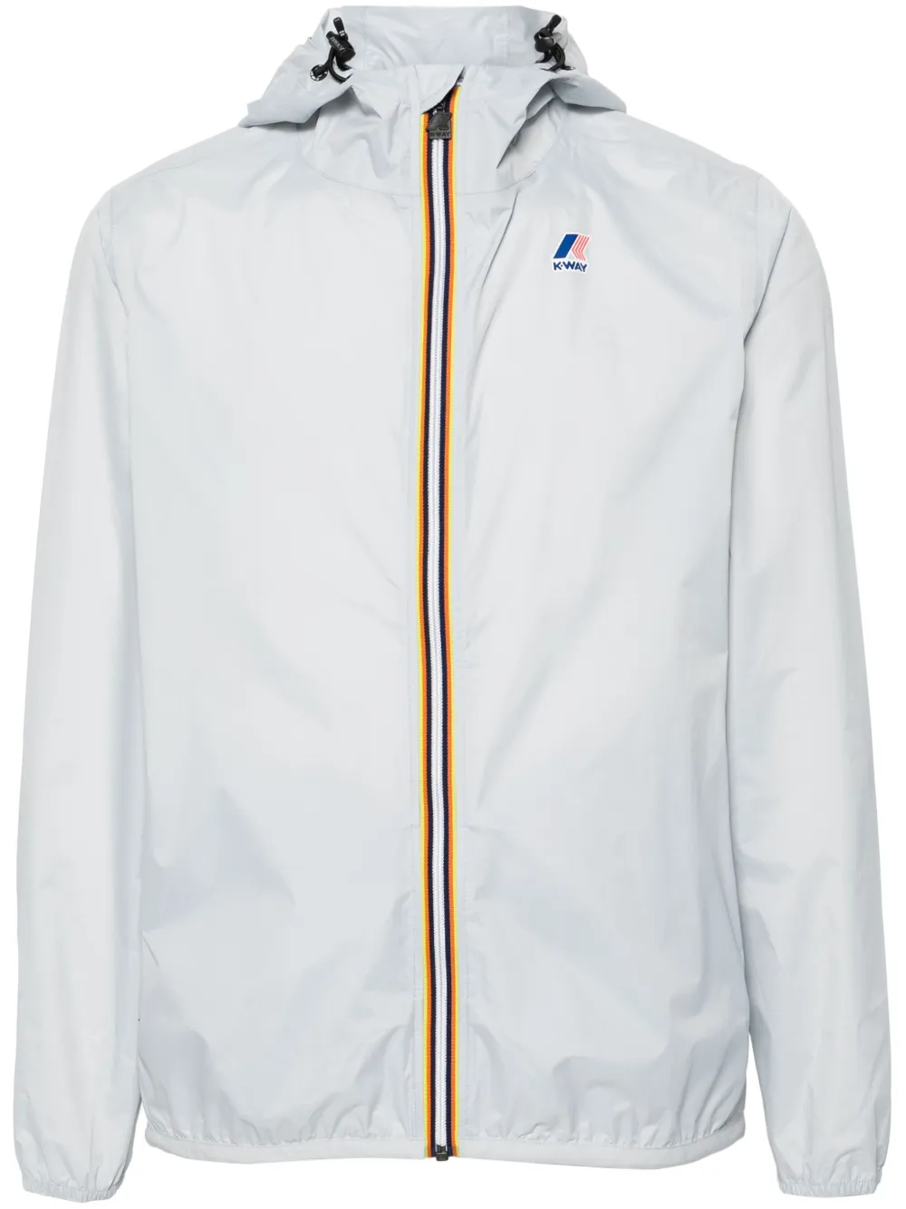 K way Le Vrai 3 0 Claude Ripstop Windbreaker In Grey ModeSens K way Le Vrai 3 0 Claude Ripstop Windbreaker In Grey ModeSens