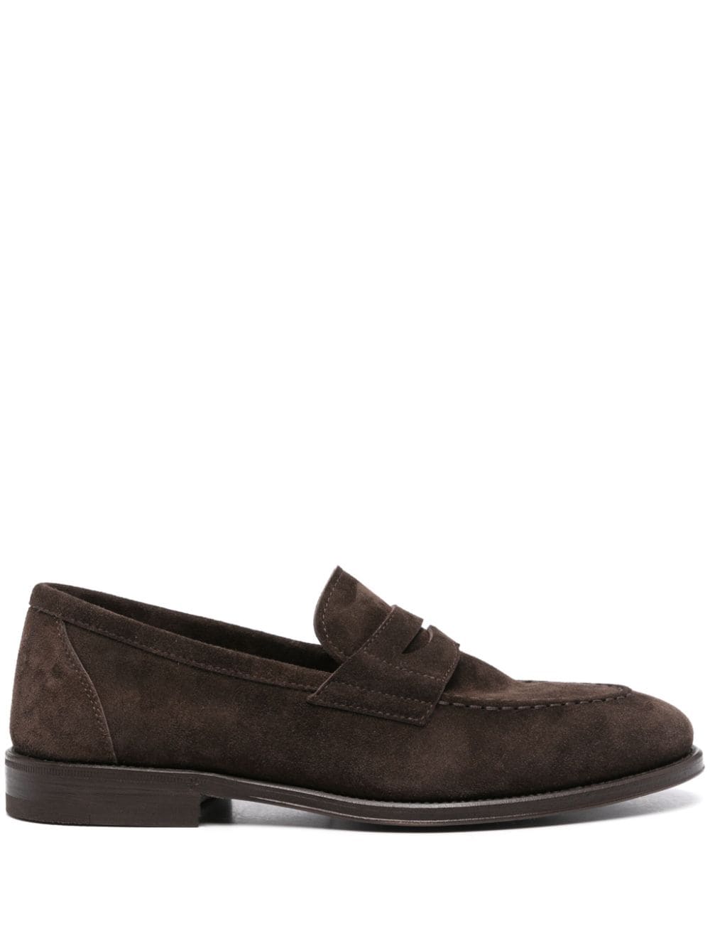 Henderson Baracco Suède loafers Bruin