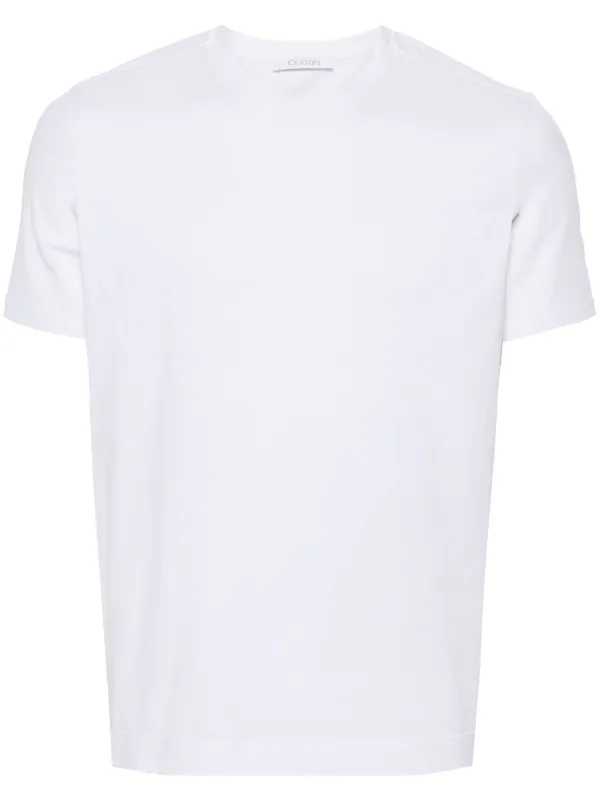 Cruciani cotton-blend T-shirt | White | FARFETCH