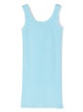 MC2 Saint Barth Kids Tania crinkled dress - Blue