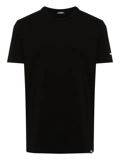 DSQUARED2 logo-patch crew-neck T-shirt