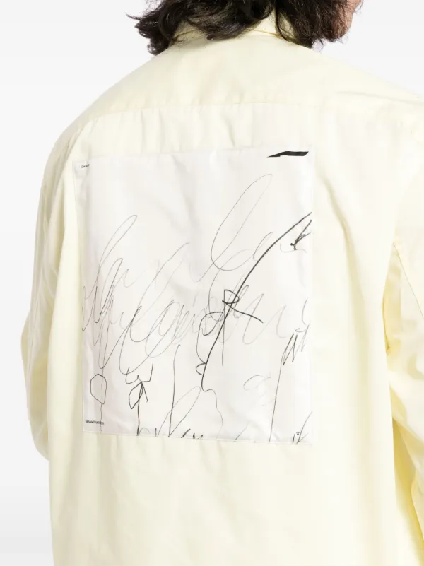 OAMC グラフィック シャツ | イエロー | FARFETCH JP