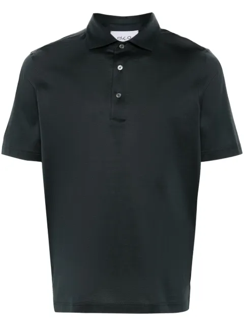 D4.0 short-sleeve cotton polo shirt