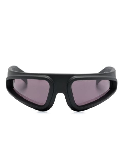 Rick Owens biker-frame sunglasses