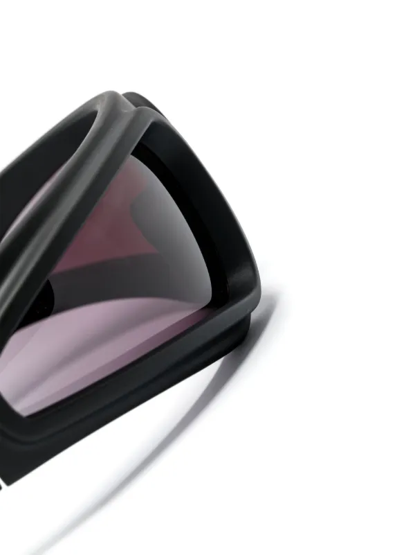 Rick Owens バイカーフレーム サングラス | ブラック | FARFETCH JP