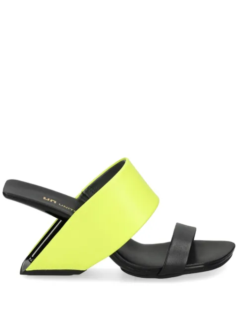 United Nude Loop 80mm two-tone mules