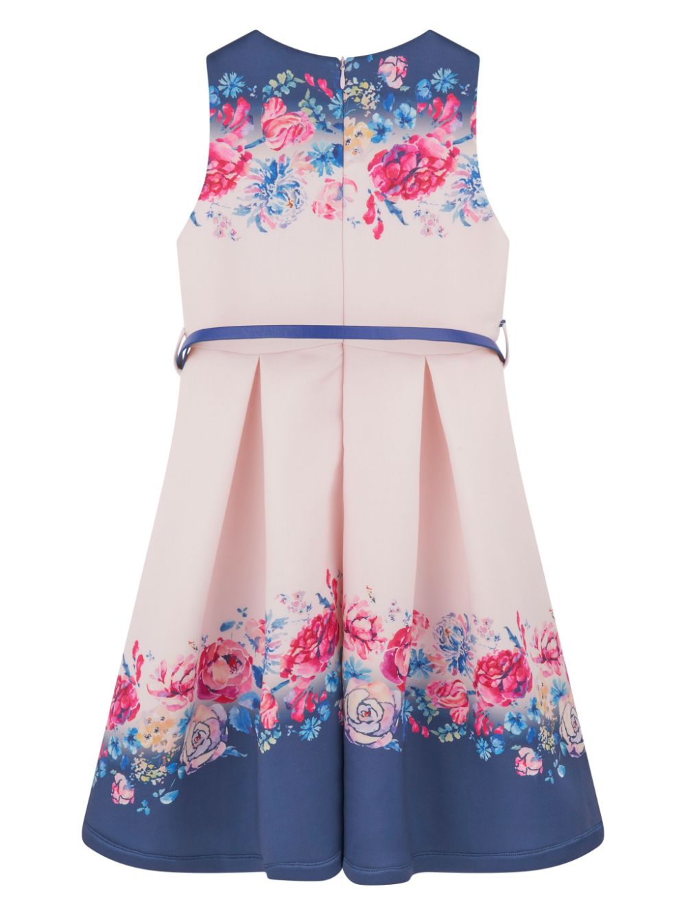 Shop Iame Floral-print Belted Dress In Pink