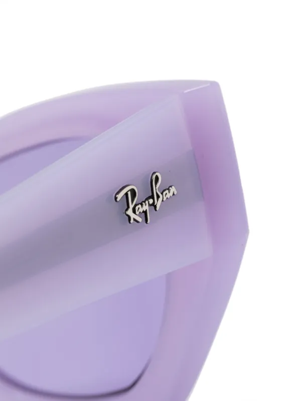 Ray-Ban Zena Bio-Based cat-eye Frame Sunglasses | Purple  display picture 3