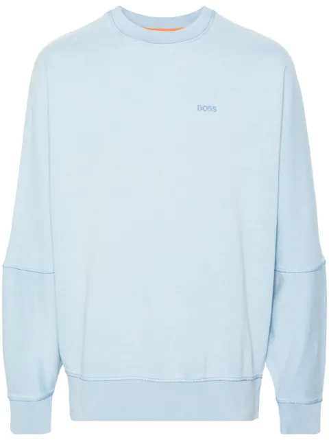 BOSS sudadera con logo bordado