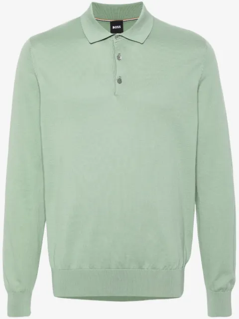 BOSS Polo a maniche lunghe