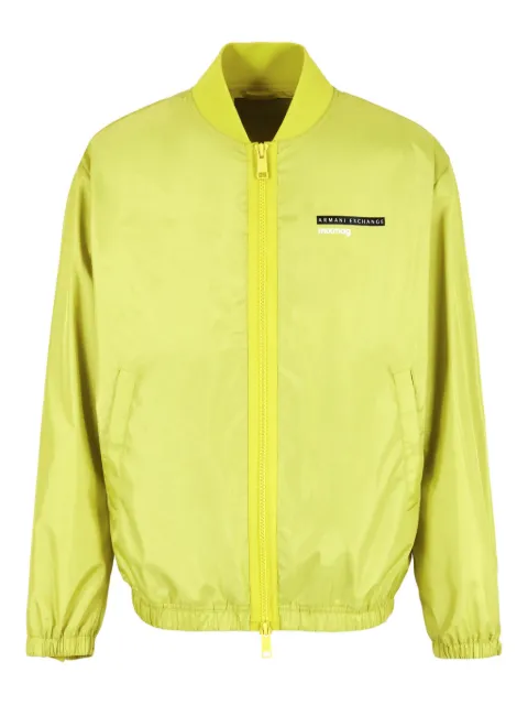 Armani Exchange zip-front bomber jacket