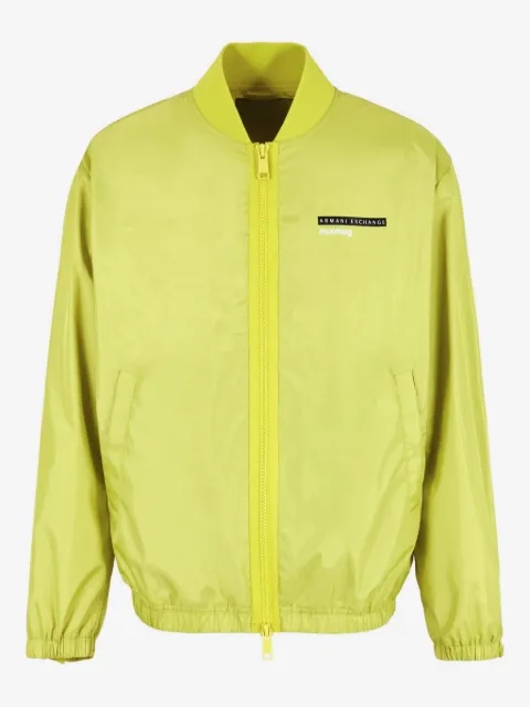 Armani Exchange zip-front bomber jacket