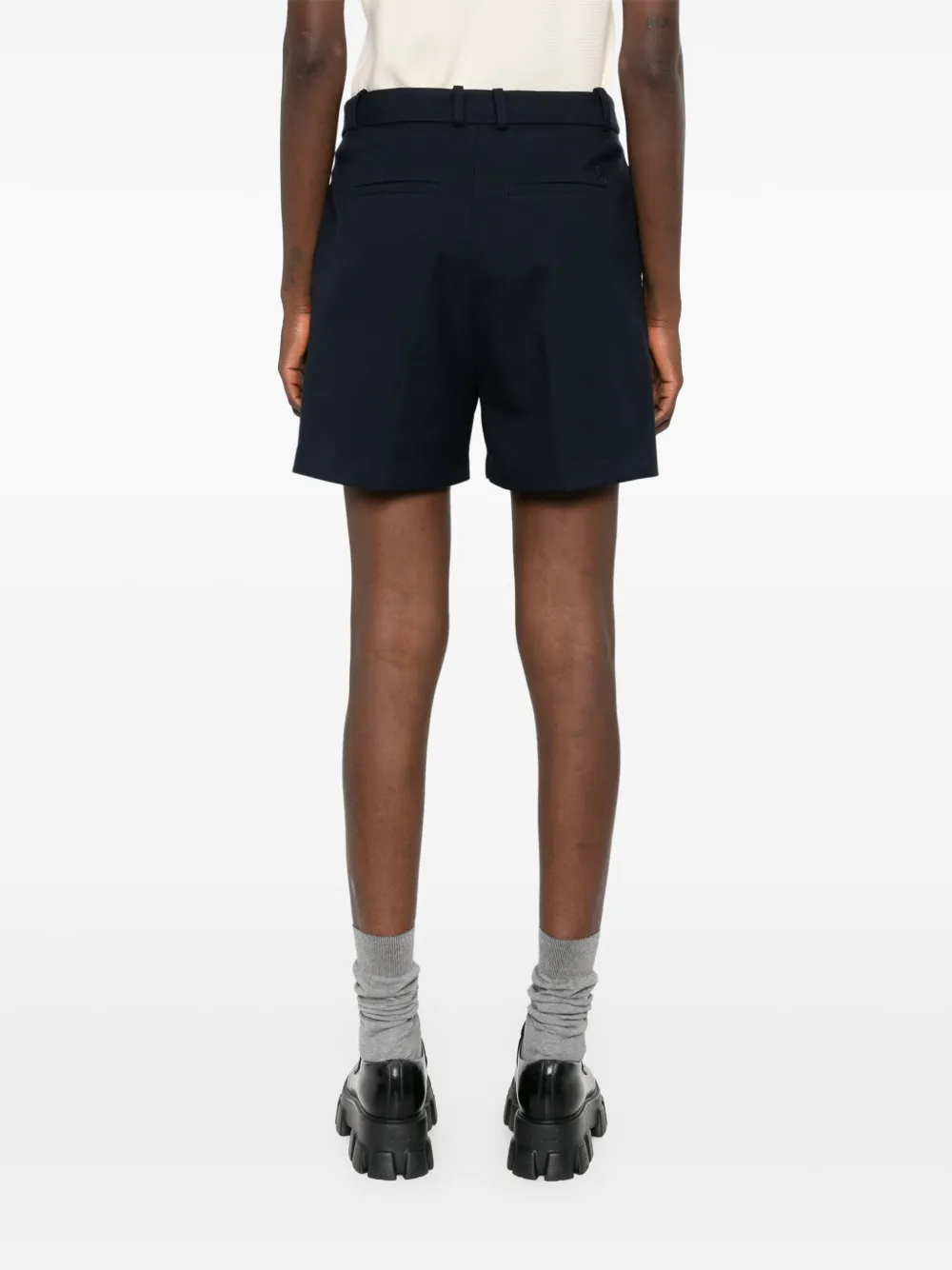 Tommy Hilfiger Geplooide shorts Blauw