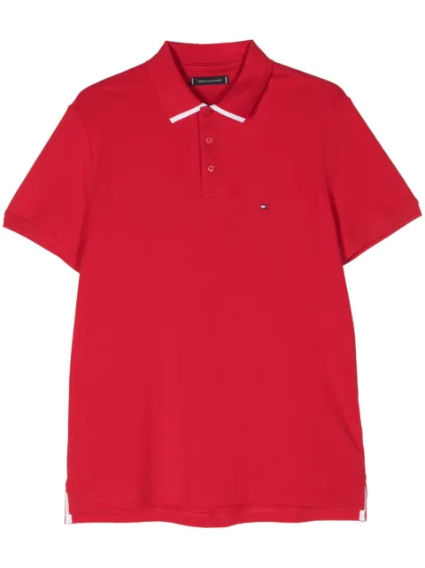 Tommy Hilfiger contrasting-border polo shirt