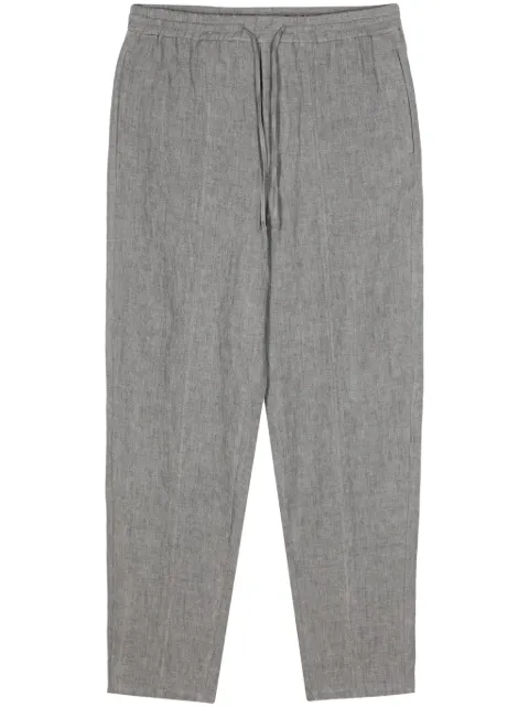 Emporio Armani pantalon à coupe fuselée