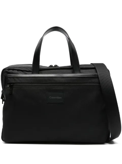 Calvin Klein zipped laptop bag