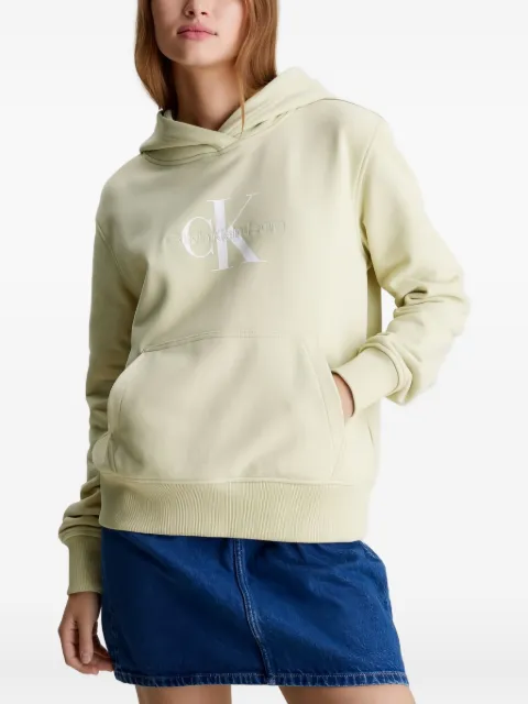 Calvin Klein Jeans Monogram logo-printed hoodie
