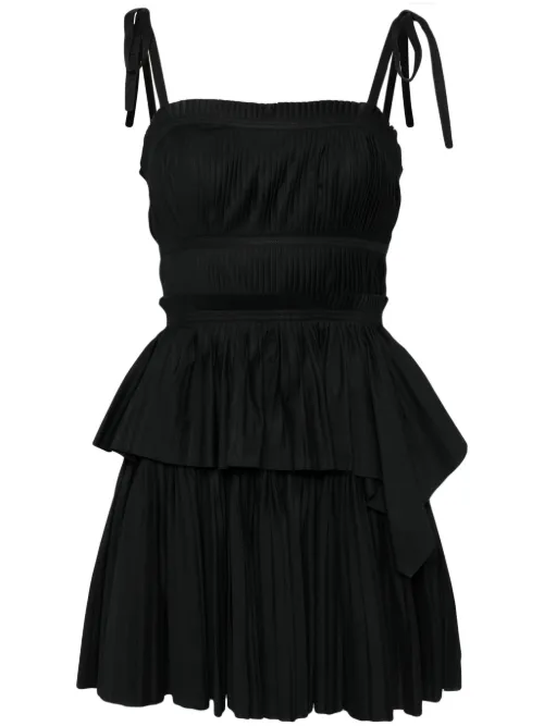 Robe courte Bailey à design plissé - Ulla Johnson - Modalova