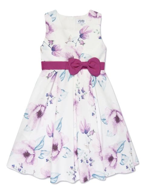 IAME floral-print sleeveless dress