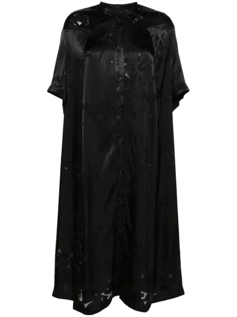 Henrik Vibskov Bulkhead satin midi dress