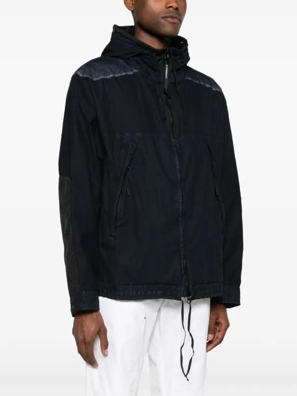 C.P. Company 50 Fili Gum フーデッド ジャケット | ブルー | FARFETCH JP