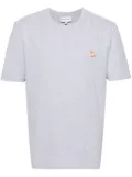 Maison Kitsuné Chillax Fox-patch cotton T-shirt - Grey