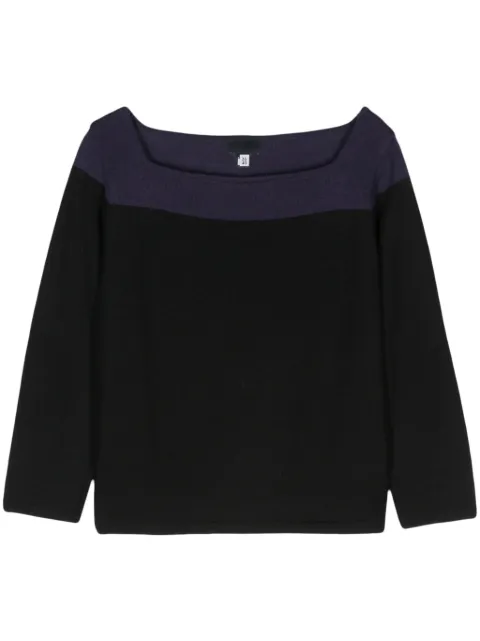 Versace Pre-Owned 2000s colour-block jumper