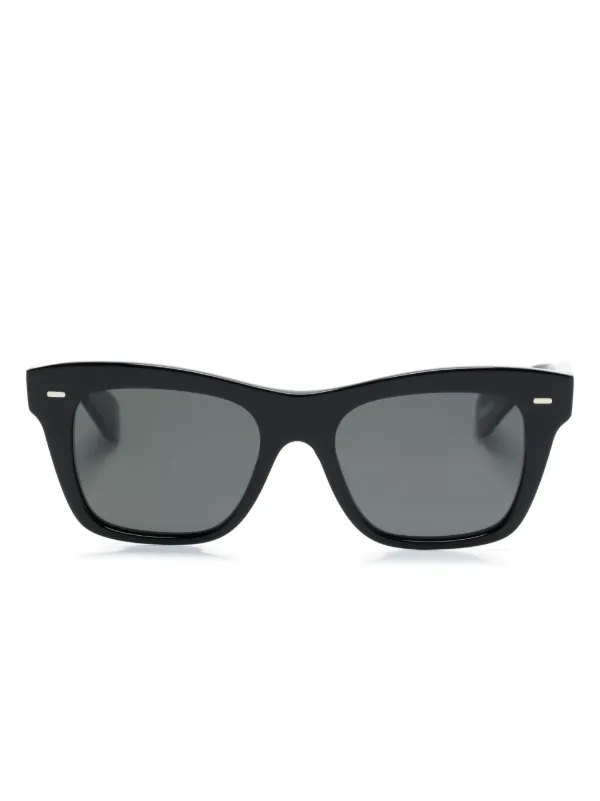 Oliver Peoples Ms. Oliver スクエアサングラス | ブラック | FARFETCH JP