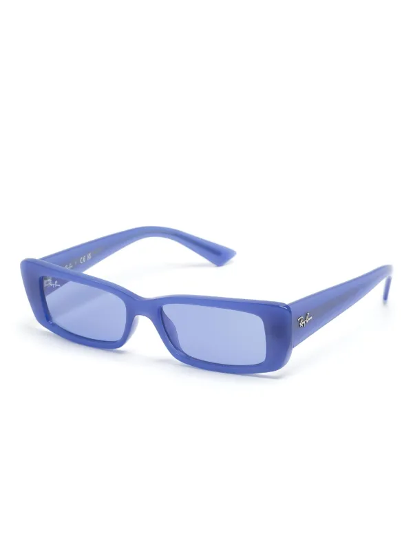 Ray-Ban Teru Bio-Based rectangle-frame Sunglasses Blue FARFETCH PH
