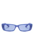 Ray-Ban Teru Bio-Based rectangle-frame sunglasses - Blue