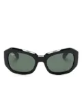 Ray-Ban Beate rectangle-frame sunglasses - Black