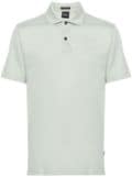 BOSS Press mélange-effect polo shirt - Green