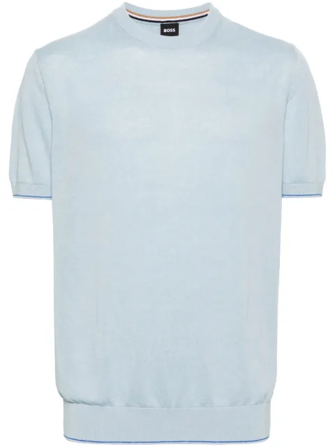 BOSS Tramonte fine-knit T-shirt