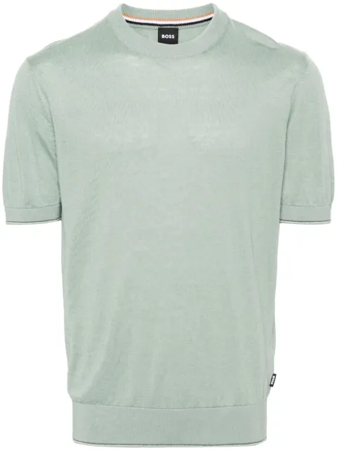 BOSS Tramonte fine-knit T-shirt