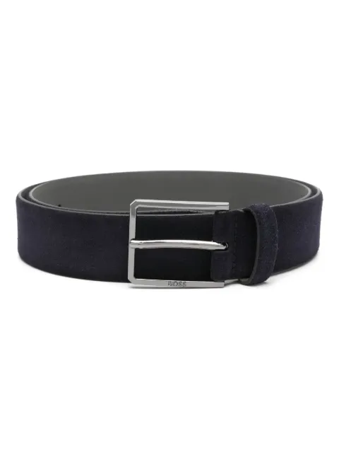 BOSS Cary G suede belt