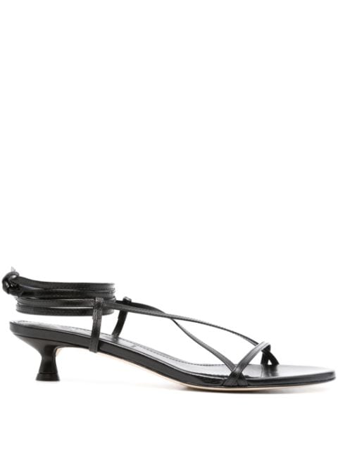 Paige 35mm leather sandals