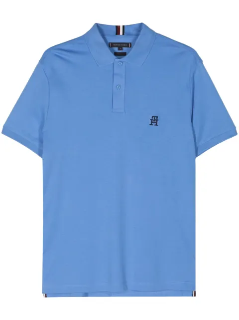 Tommy Hilfiger logo-embroidered polo shirt