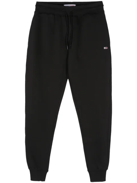 Tommy Jeans logo-patch tapered trousers